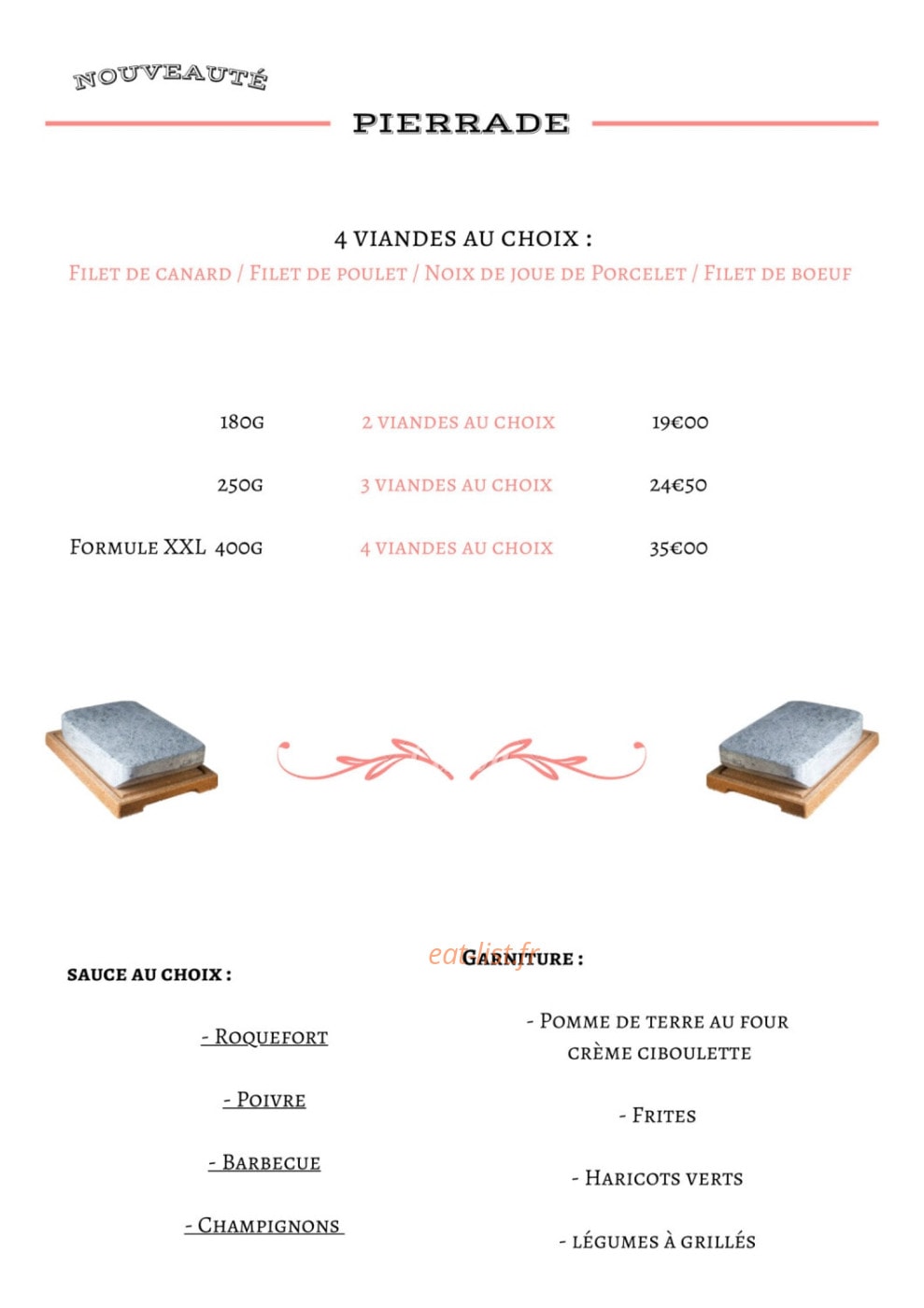 La Table de l'Abbaye — carte page 4