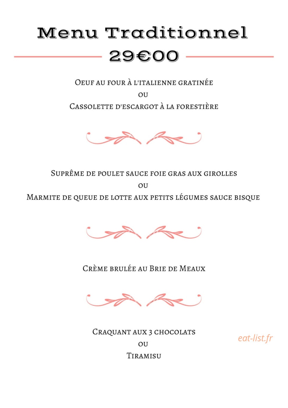 La Table de l'Abbaye — carte page 5