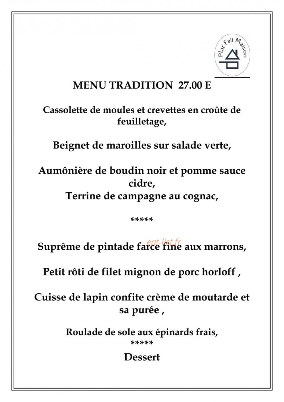 Au petit pari — carte page 15