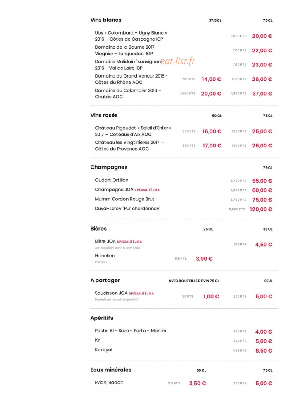 Joa — carte page 5