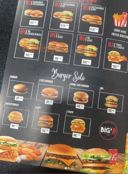 Big'B — carte page 3