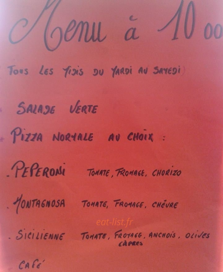 Chez Didier — carte page 3