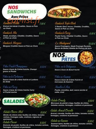 Crispy & Curry — carte page 5