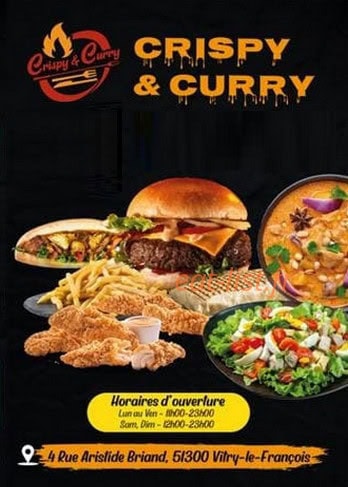 Crispy & Curry — carte page 1