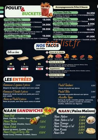 Crispy & Curry — carte page 2