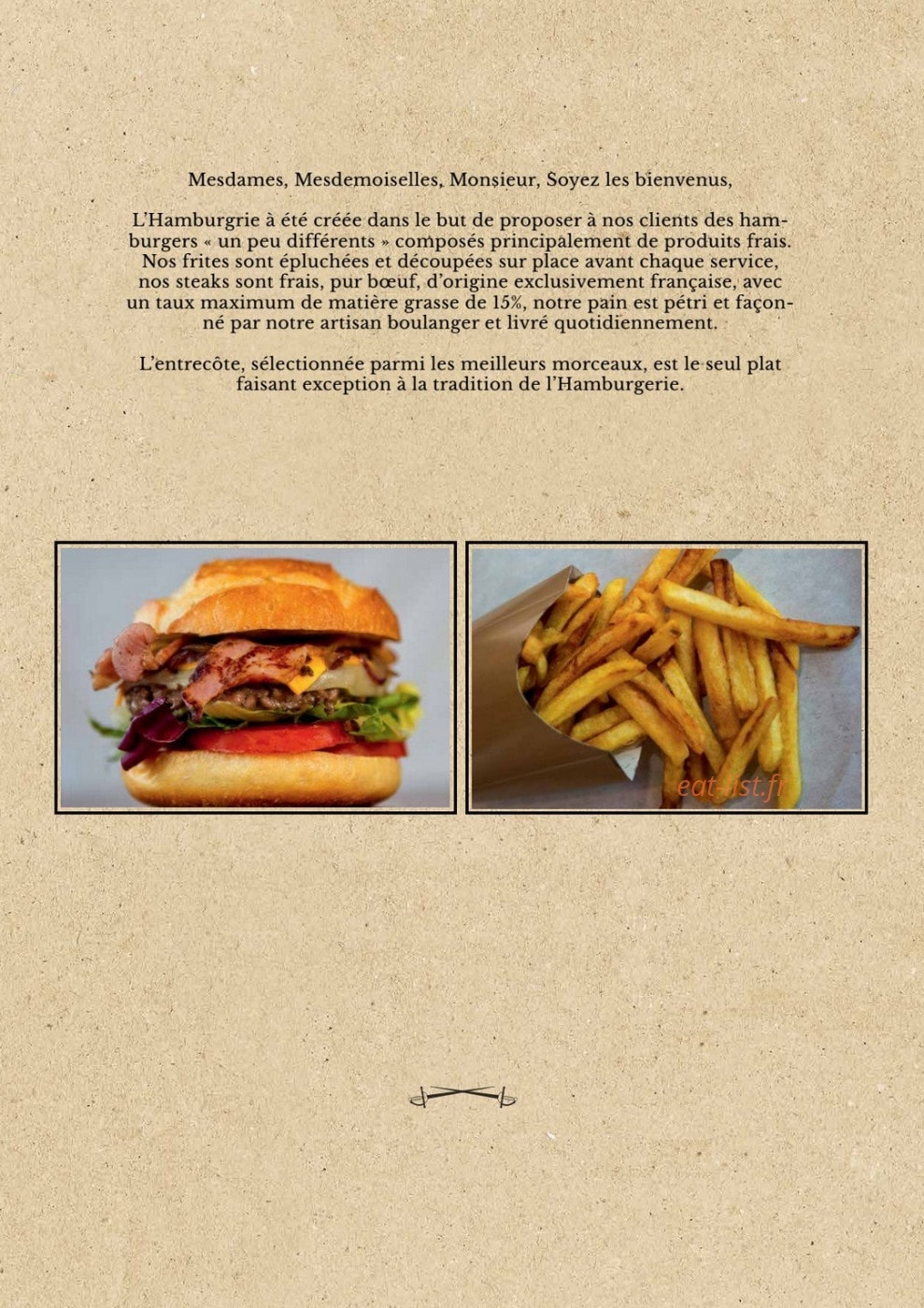 L'hamburgerie — carte page 4