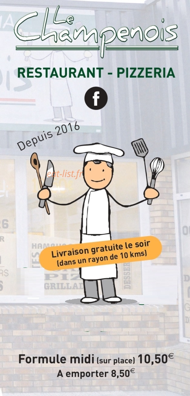 Le Champenois — carte page 1