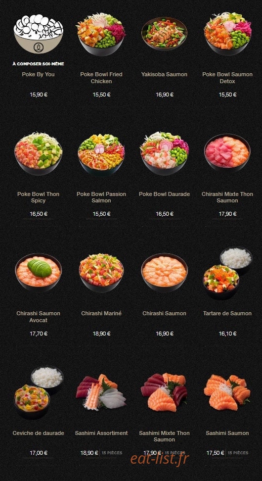 Sushi Shop — carte page 12