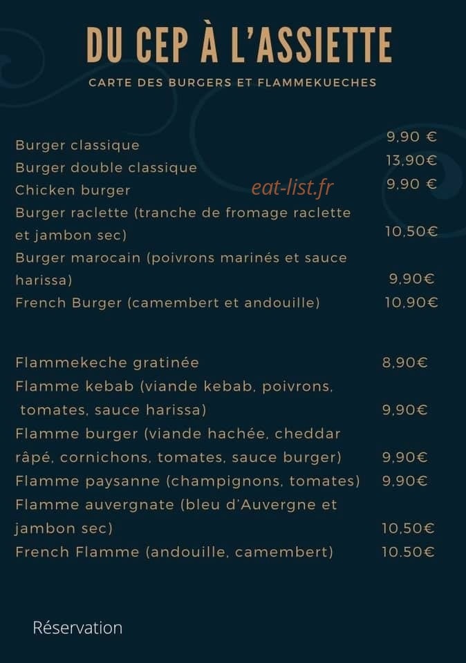 Du Cep à l’Assiette — carte page 2