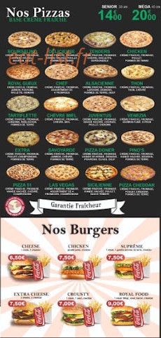 Pino's Pizzeria — carte page 2