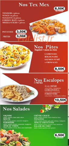 Pino's Pizzeria — carte page 5