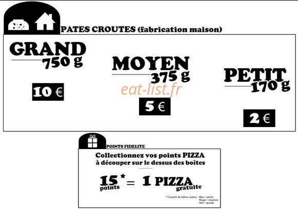 Pizza Feu de Bois — carte page 3