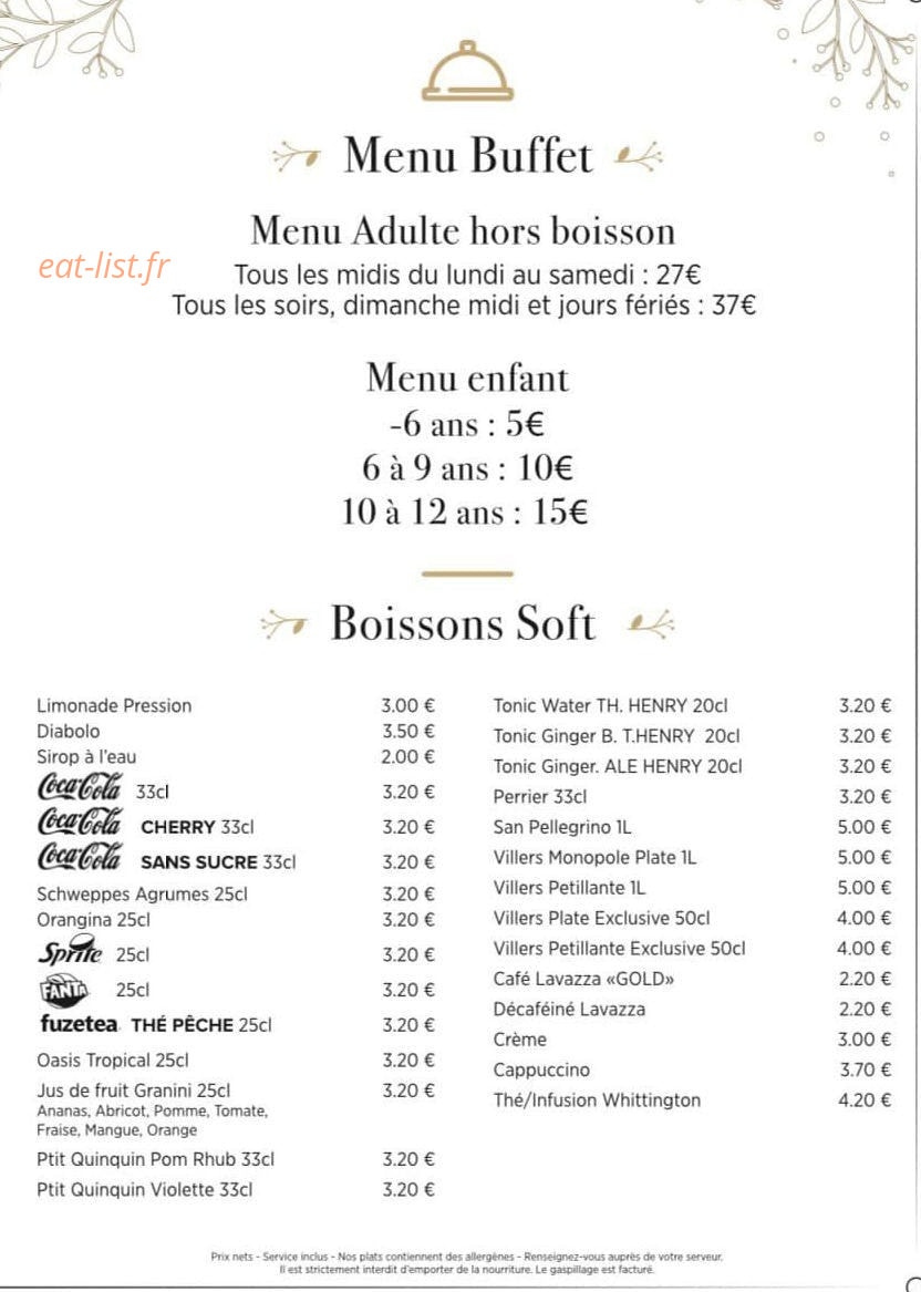 Chez Vincent — carte page 4