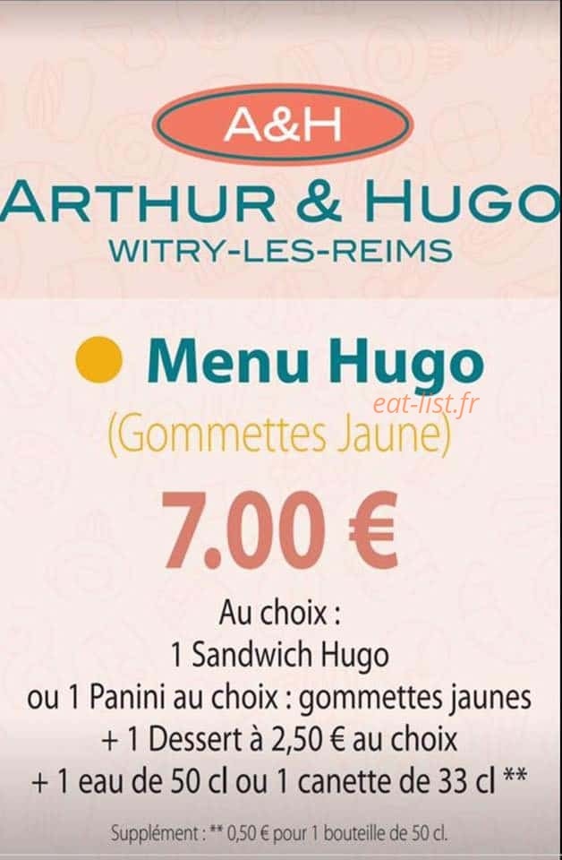 Arthur & Hugo — carte page 2