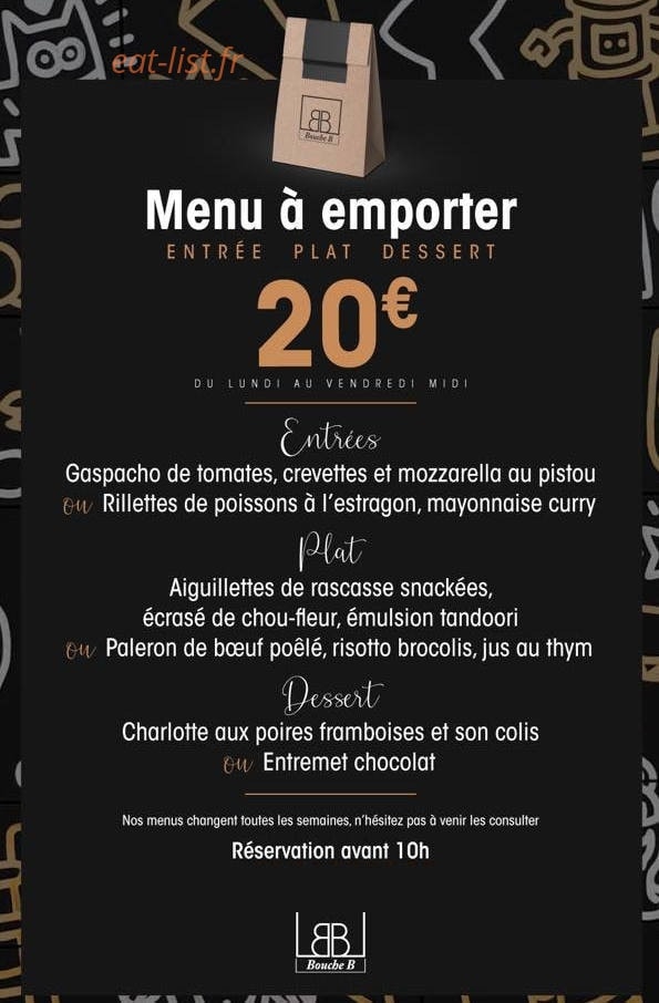Bouche B — carte page 2