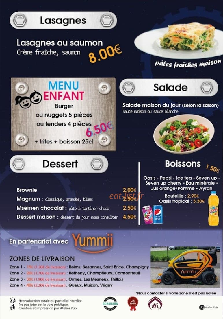 La Fabrik' — carte page 4