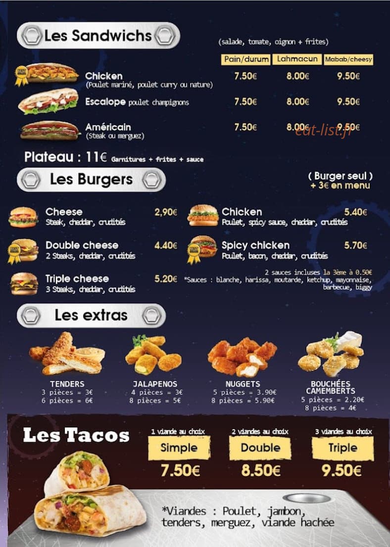La Fabrik' — carte page 3