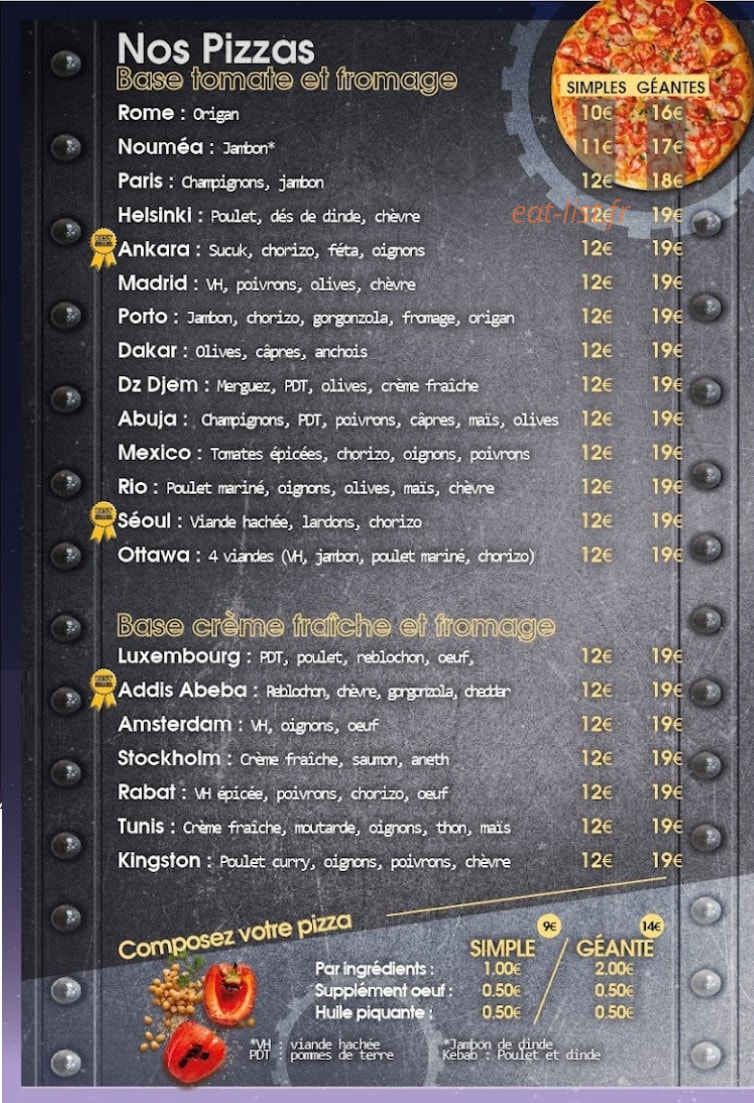 La Fabrik' — carte page 2