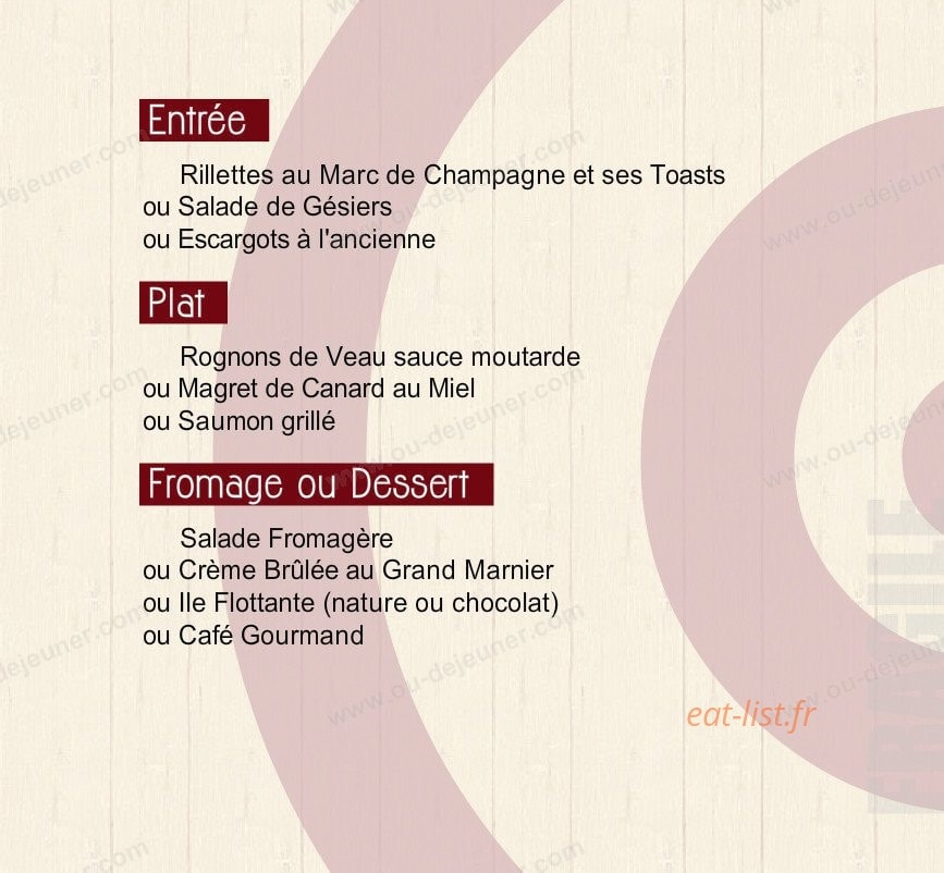 Le Grain de Sel — carte page 7