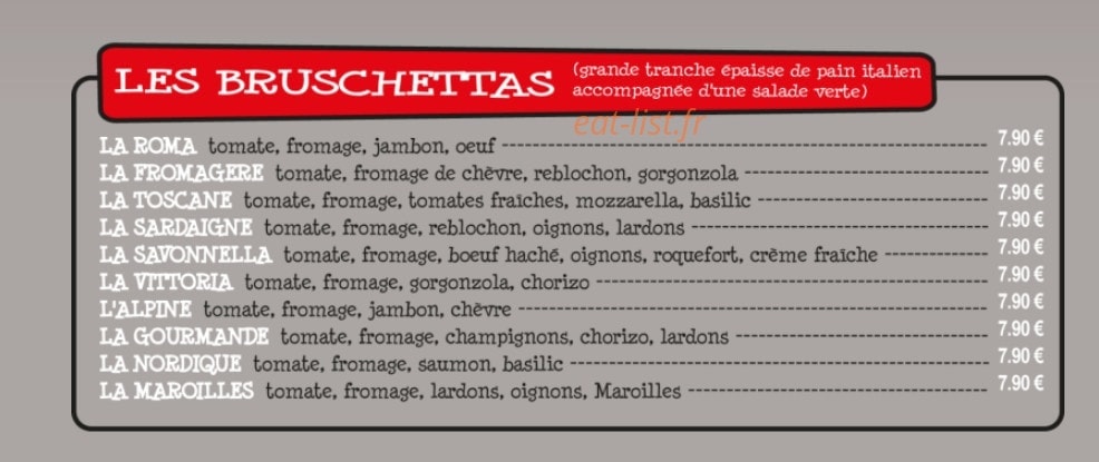 Coco Pizza — carte page 3