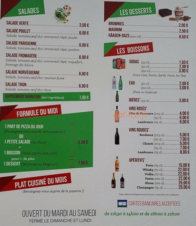 Chez Jo — carte page 4