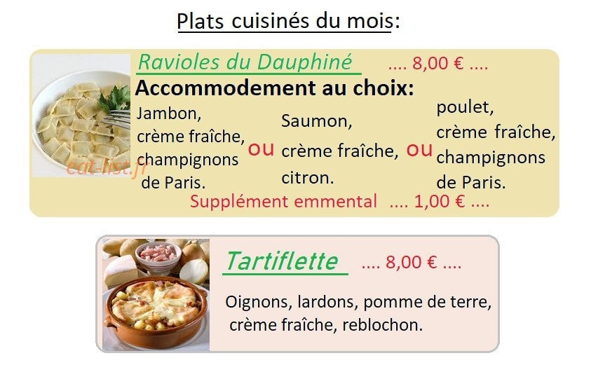 Chez Jo — carte page 2