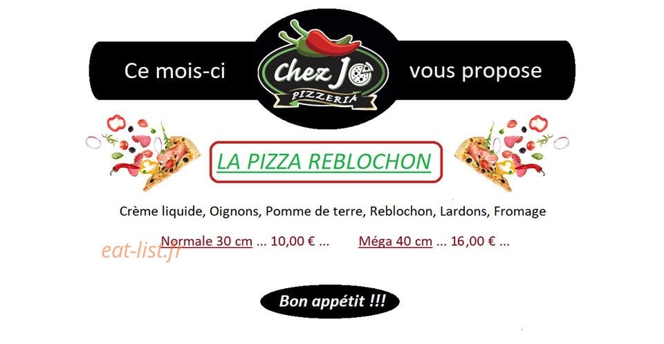 Chez Jo — carte page 1