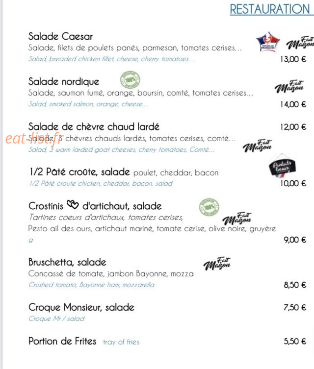27 Faubourg — carte page 3
