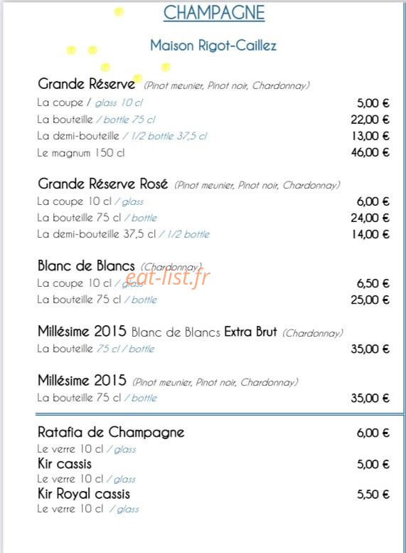 27 Faubourg — carte page 1