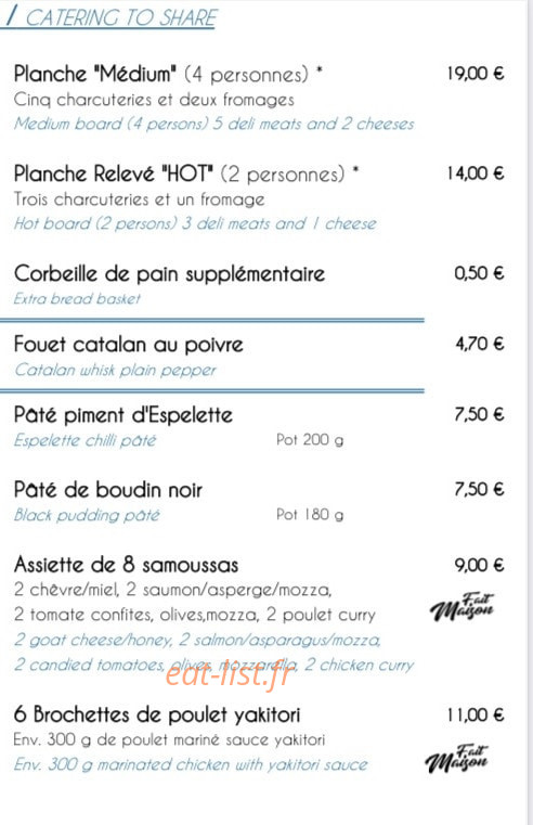 27 Faubourg — carte page 6