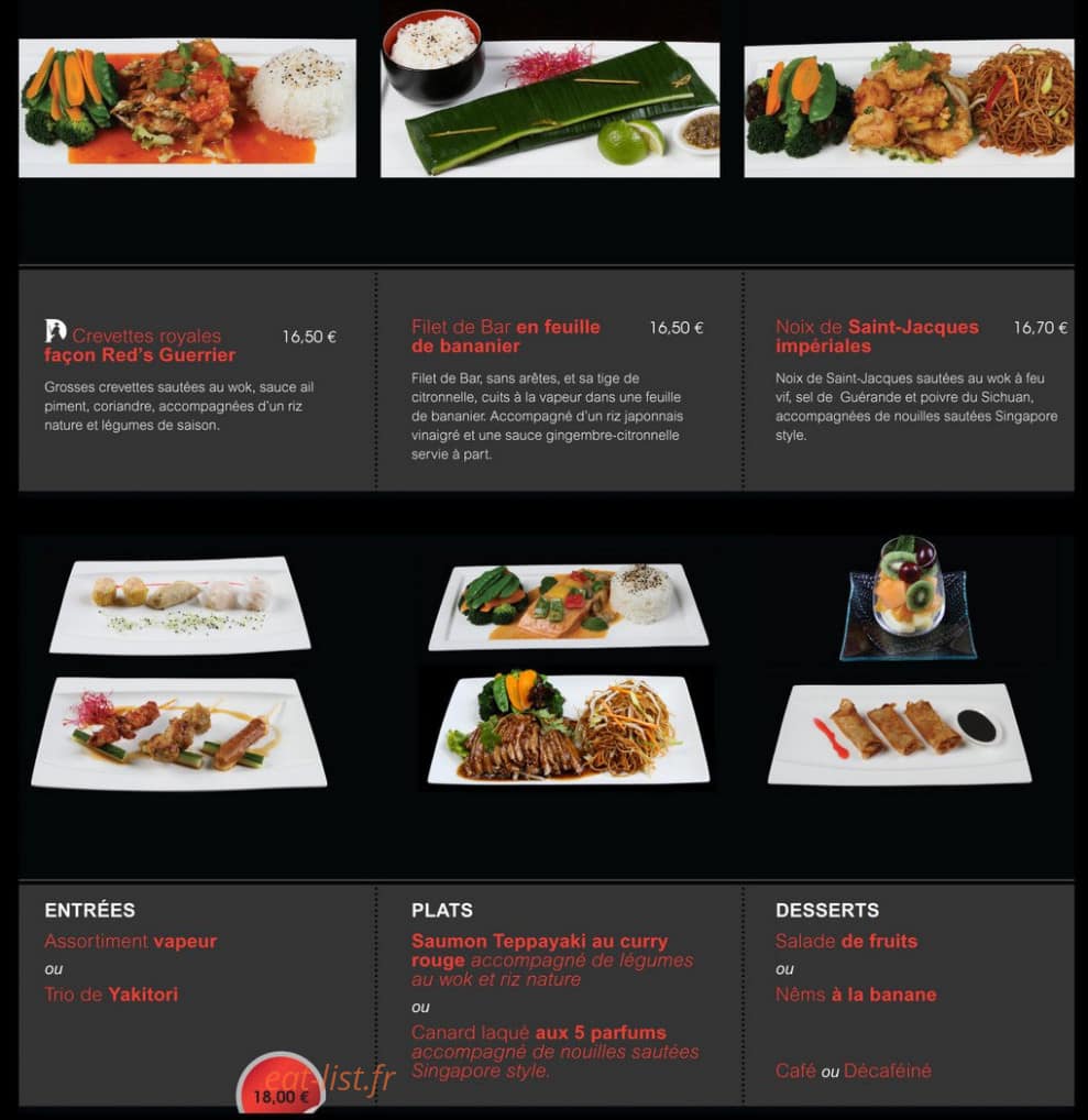 Red's — carte page 4