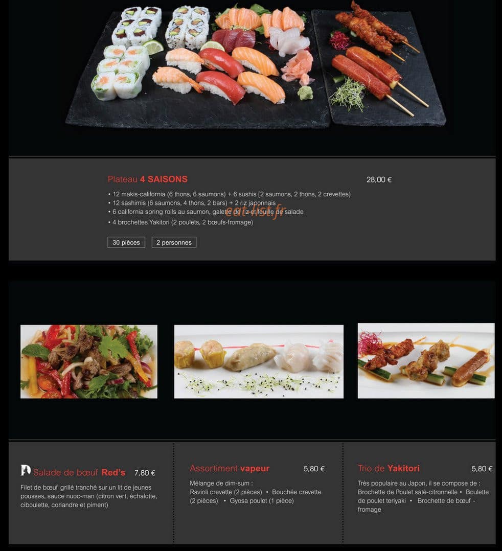 Red's — carte page 2