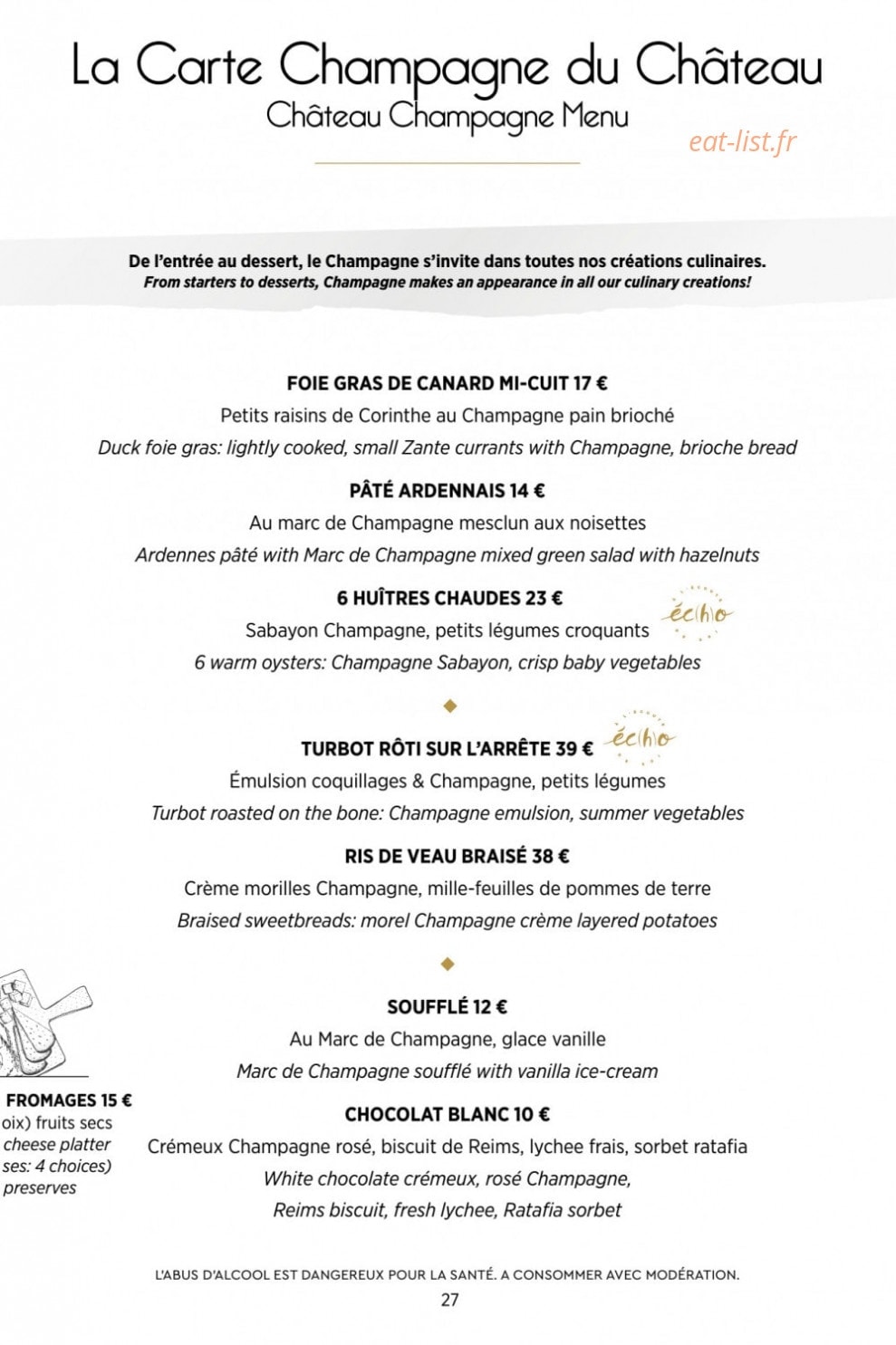 Le Chateau de Sacy — carte page 7