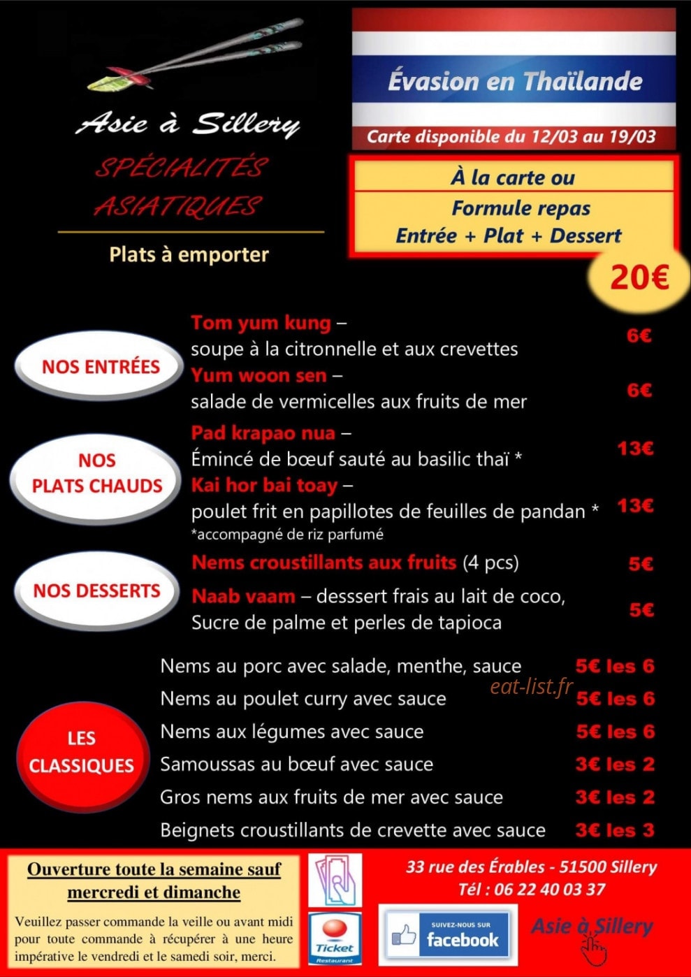Asie à Sillery — carte page 4