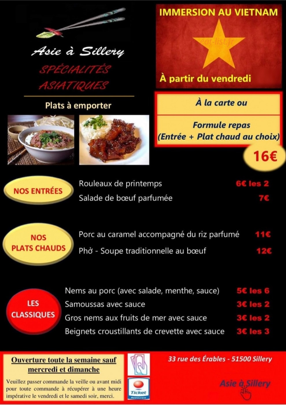 Asie à Sillery — carte page 1