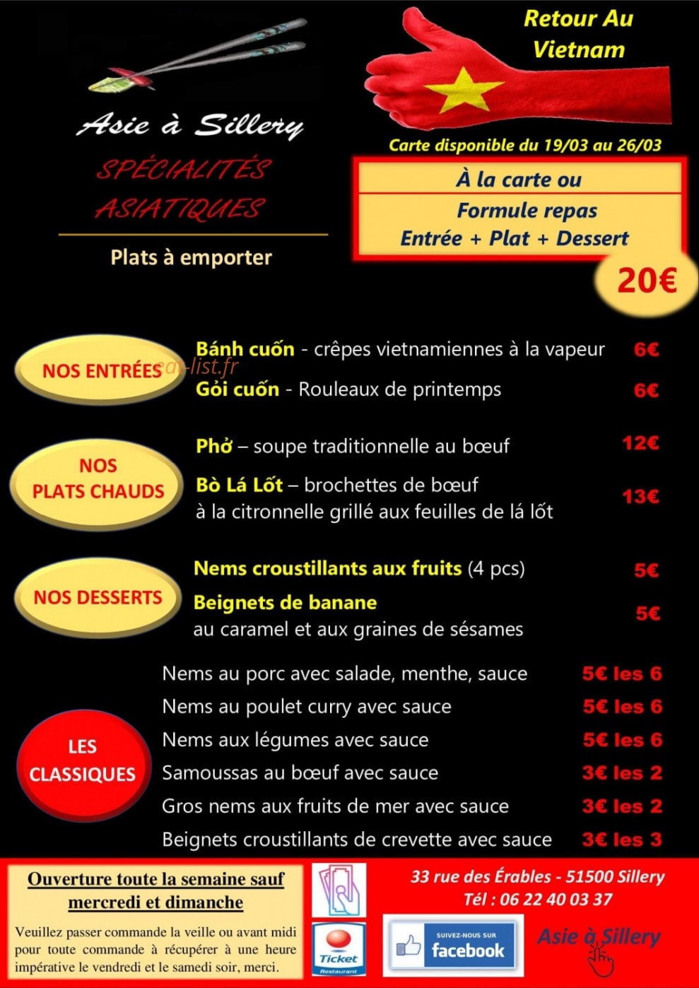 Asie à Sillery — carte page 3