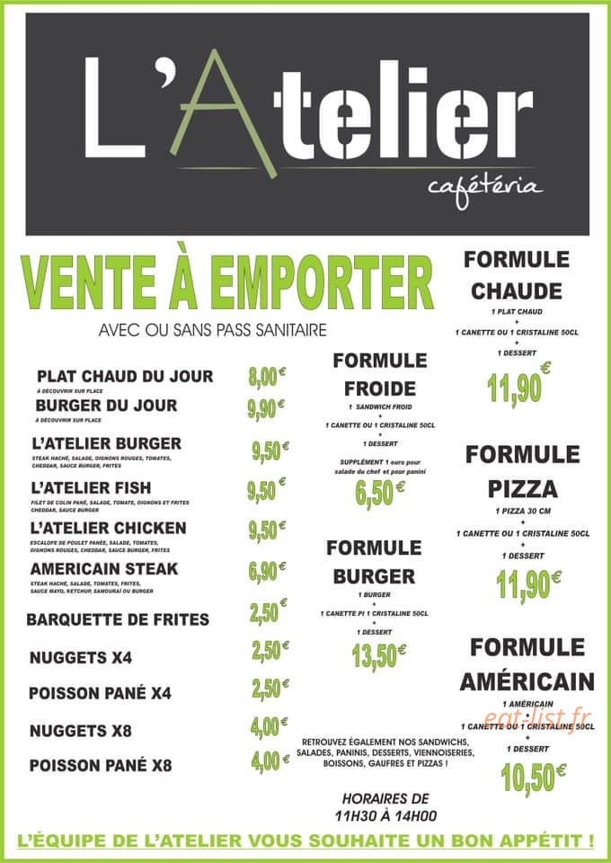 L’atelier — carte page 1