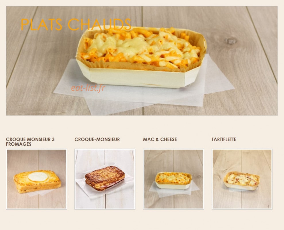 La Croissanterie — carte page 3