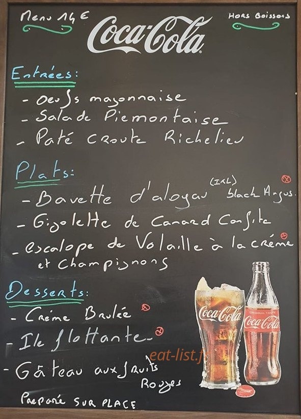 Le relais de pierry — carte page 1