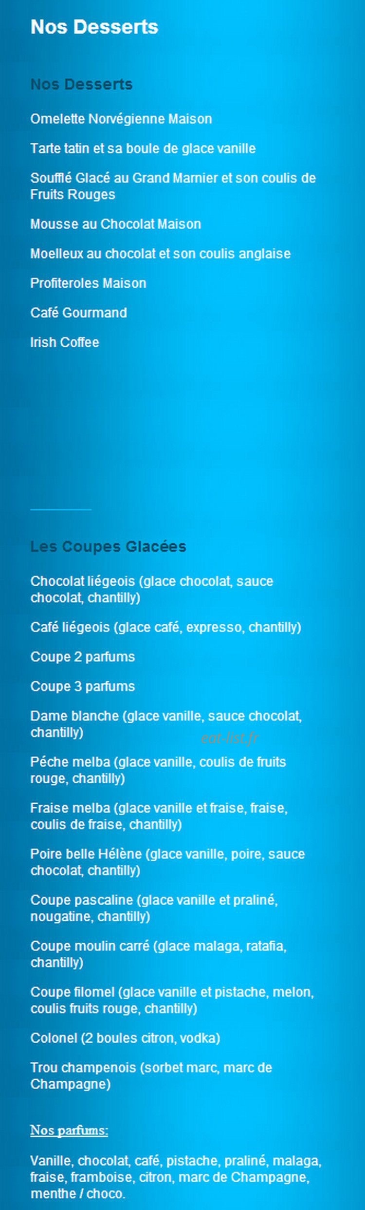 Le Moulin Carré — carte page 4