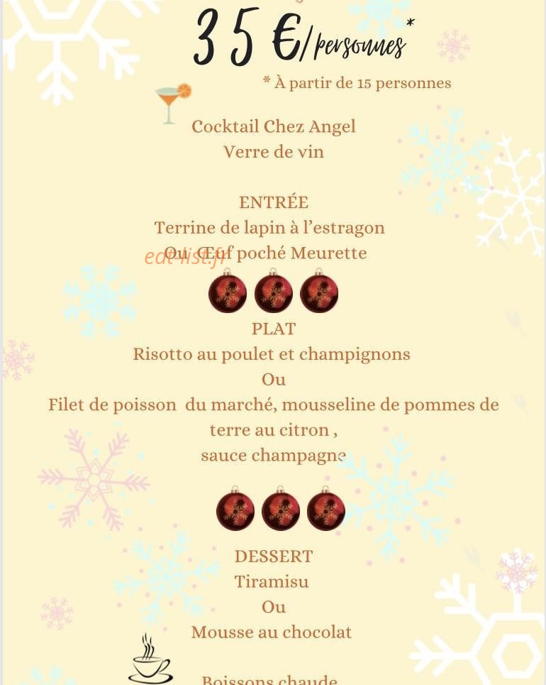 Chez Angel — carte page 2