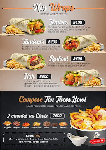 Chez mess — carte page 2