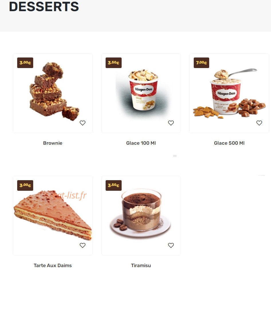 Chrono Pizza — carte page 7
