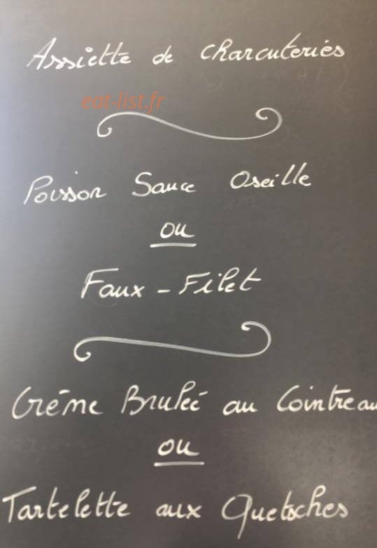 Les Petits Potins — carte page 1