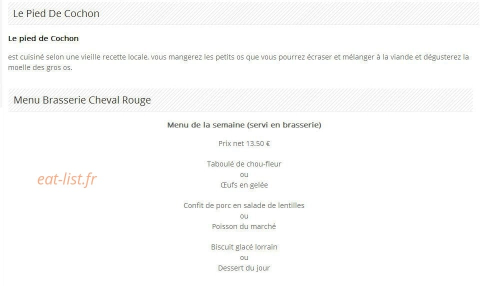 Le cheval Rouge — carte page 4