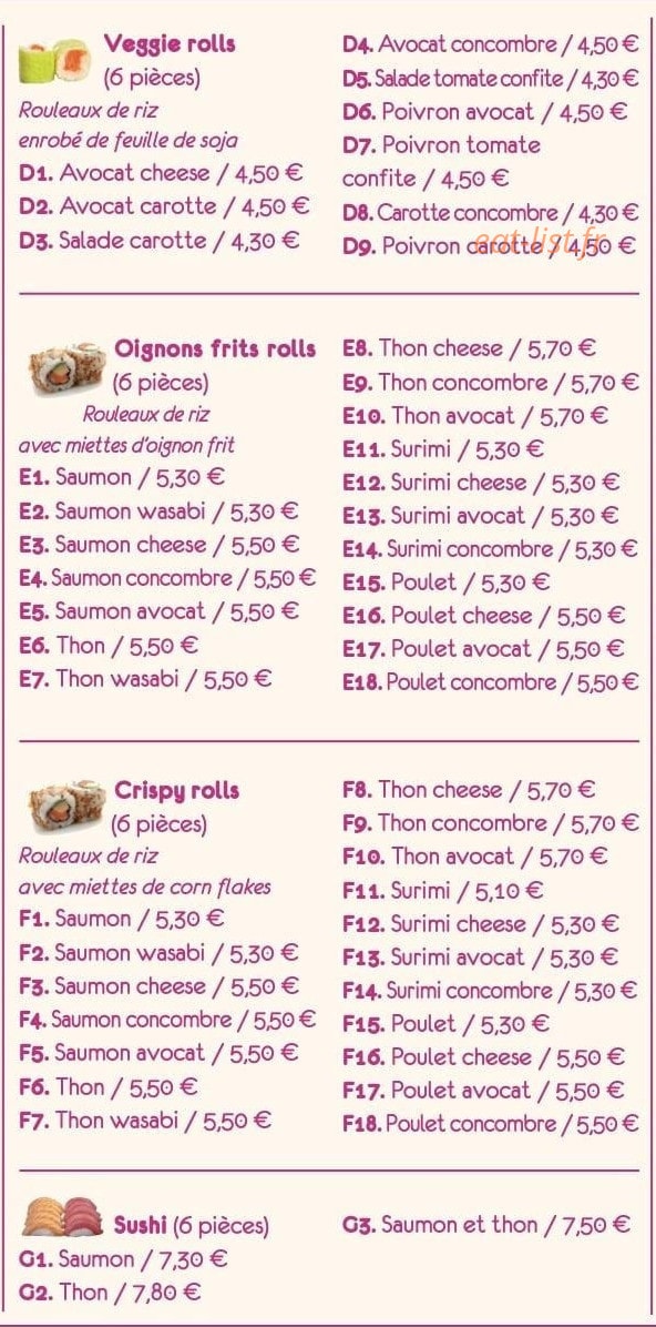 Le Diable au Thym — carte page 4