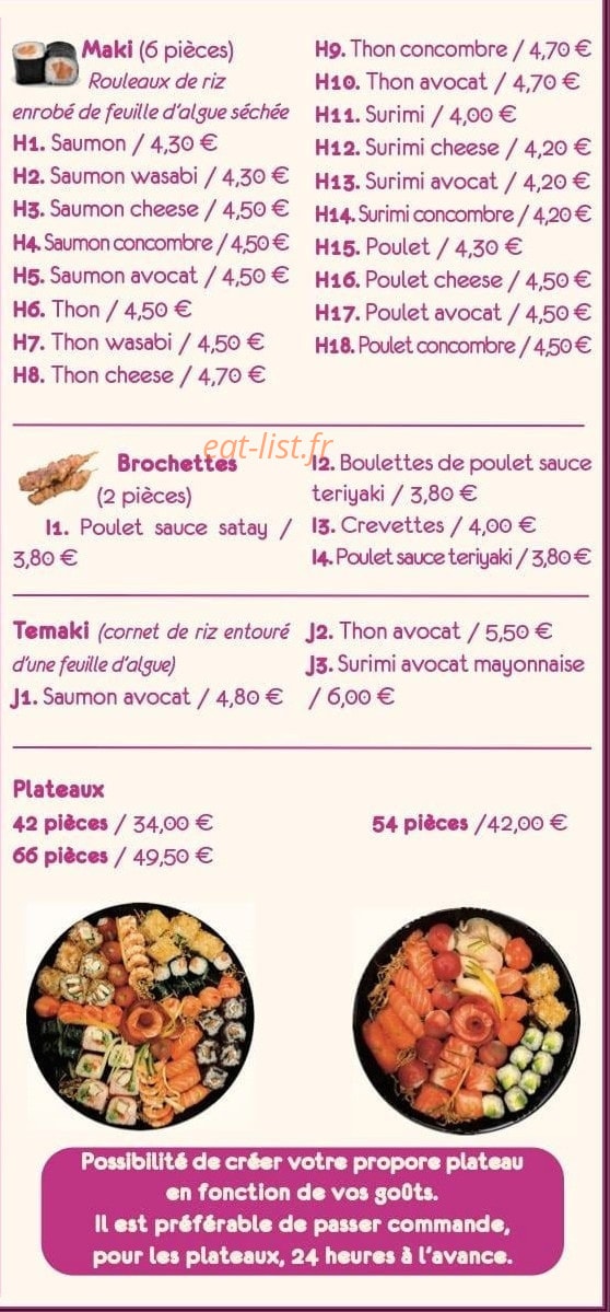 Le Diable au Thym — carte page 5