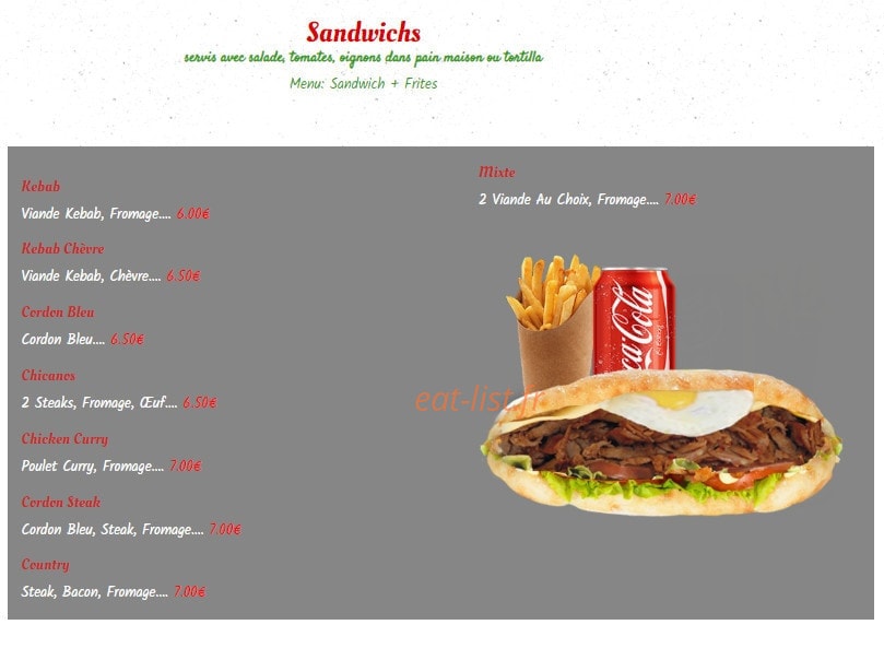 Pizza Uno — carte page 4