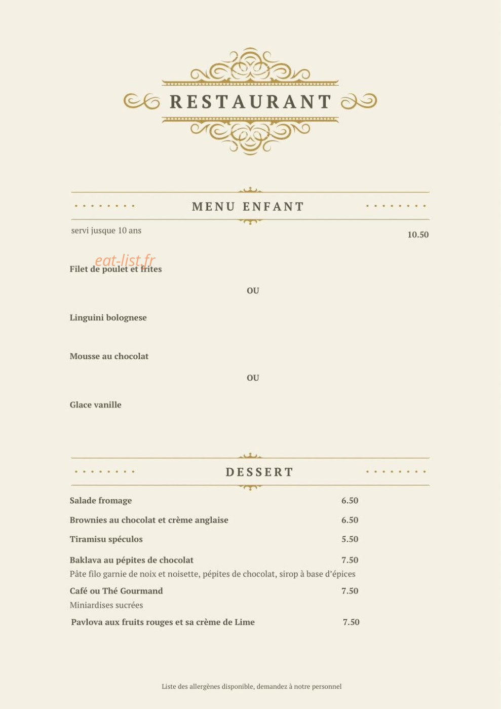 La Victoire — carte page 3
