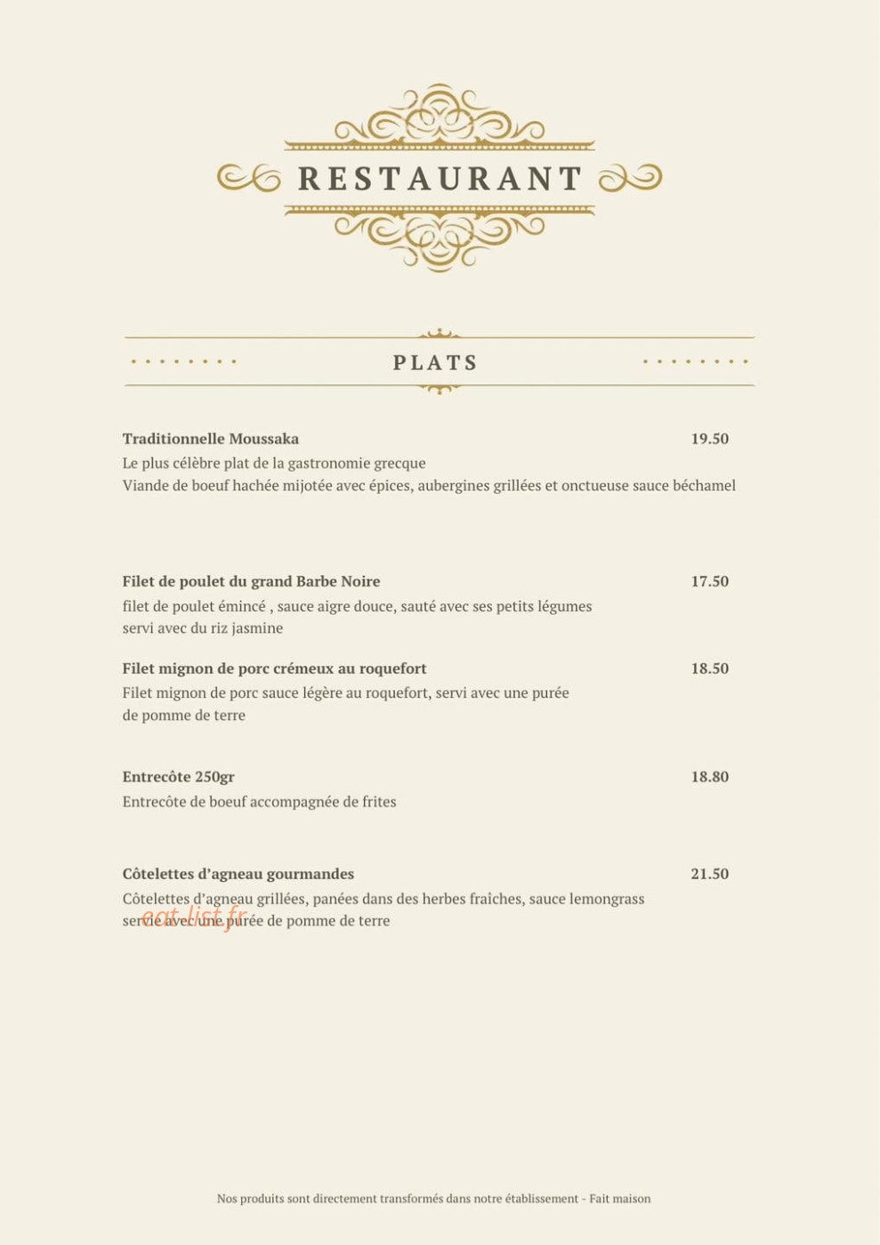 La Victoire — carte page 2